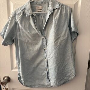 J Crew denim button up